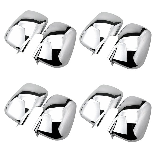 4X Car Chrome Side Door Rearview Mirror Cover for Journey Freemont 2009 - 2018