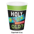 thumbnail image 2 of Creative Converting 340114 Old Age Humor 12 oz Paper Cups, 8 Count, 2 of 3