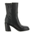 thumbnail image 2 of Franco Sarto Womens Penelope Leather Square Toe Ankle Boots, 2 of 3