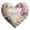 M, variant on HuiXinOu Heart Shaped Floral Throw Pillow 14", Soft Plush Decorative Couch Pillow for Living Room Bedroom Decor, Valentines Day Gift for Her Home Accent Pillow
