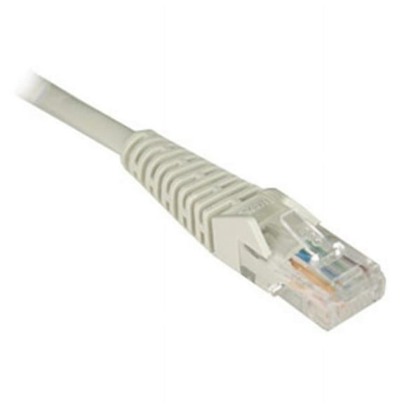 Tripp Lite Cat. 5E UTP Patch Cable 15ft 1 x RJ-45 1 x RJ-45 Patch Cable Snagless Molded Booted Gray  Cat. 5E UTP Patch Cable - Gray - 15ft