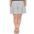 thumbnail image 2 of Stretch Is Comfort Women's Flowy Skort Wide Leg Shorts with Pockets | Adult Small- 5x, 2 of 5