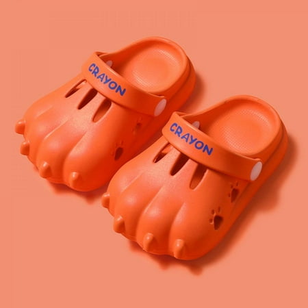 

Toddler Boys & Girls Slide Sandals Non-Slip Summer Beach Water Shoes Kids Shower Pool Slippers