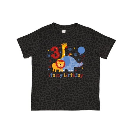 

Inktastic Safari 3rd Birthday Gift Toddler Boy or Toddler Girl T-Shirt