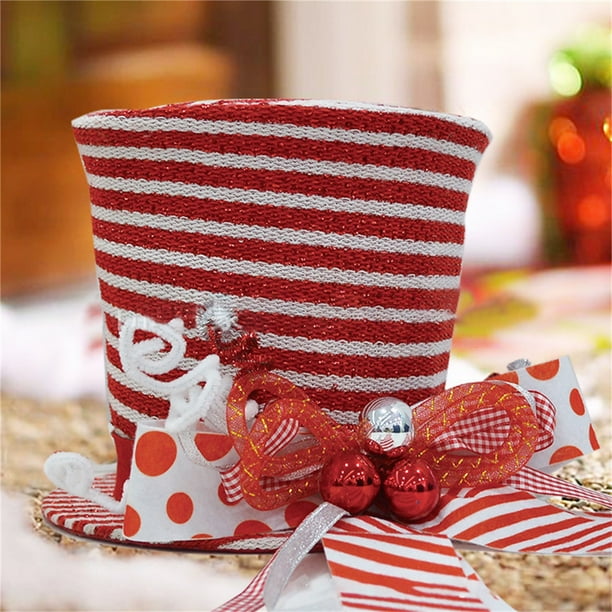 Red and white striped hat walmart 2025
