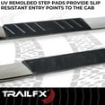 thumbnail image 3 of TrailFX A4016S TFX 4" Trapezoid Side Steps NERF BAR OVAL 4", 3 of 8