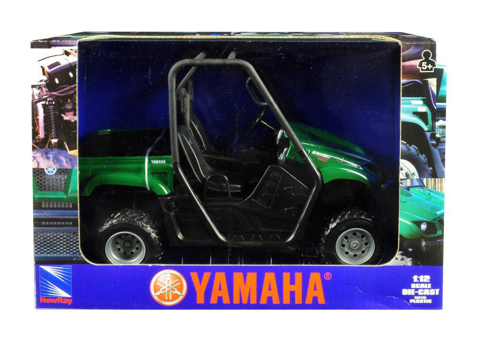 New Ray 2008 Yamaha Rhino 700 F1 4x4 Off Road Green ATV Diecast