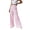 Pink, variant on Lnmiateer Elegant High Waist Wide Leg Pants for Women Draped Loose Silhouette Solid Color Casual Dress Trousers Party Dinner Autumn Winter