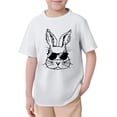 thumbnail image 4 of ibiyuan T Shirts for Girls Crew Neck Holiday Short Sleeve Shirts Girls Graphic Hearts Basic Tee Trendy Casual Summer Tops, 4 of 4