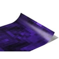 thumbnail image 2 of Rwraps Blue Pixel Pretty Picotee Gloss Vinyl Film Wrap 59in x 29ft Vinyl Vehicle Car Film Sheet Roll, 2 of 9