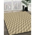 thumbnail image 3 of Ahgly Company Tapis d'Intérieur Lavables en Machine, Ronds, Transitionnels, Brun Or Foncé, Ronds de 3', 3 of 7