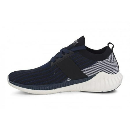 

Members Only Men s Ribbed Knit Stellar Sneaker - Navy - 9