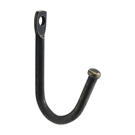 Leodye 1PCS Practical Wall Mounted Coat Hooks Heavy Duty Hanging Organizer for Clothes Hat Towel Bag and Home Storage -1.34*0.94IN