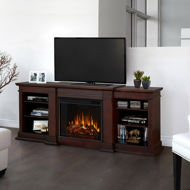 Real Flame Foyer Console Multimédia Fresno 182,9 cm (72 Po) Brun