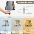 thumbnail image 5 of Mommy and Baby Owls LED Desk Lamp Table Lamp USB Bedside Nightstand Small Lamp for Bedroom Living Room Kids Room, 5 of 8