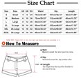 thumbnail image 2 of cfhntfmh Summer Shorts for Women Casual Elastic Waist Baggy Shorts Solid Color Folded Hem Beach Shorts with Pockets, 2 of 5