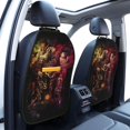 thumbnail image 3 of Apex Legends Car Seat Back Protector 2 Pcs Anti-Kick Storage Mat For Car Seats Auto Seat Back Covers, 3 of 9