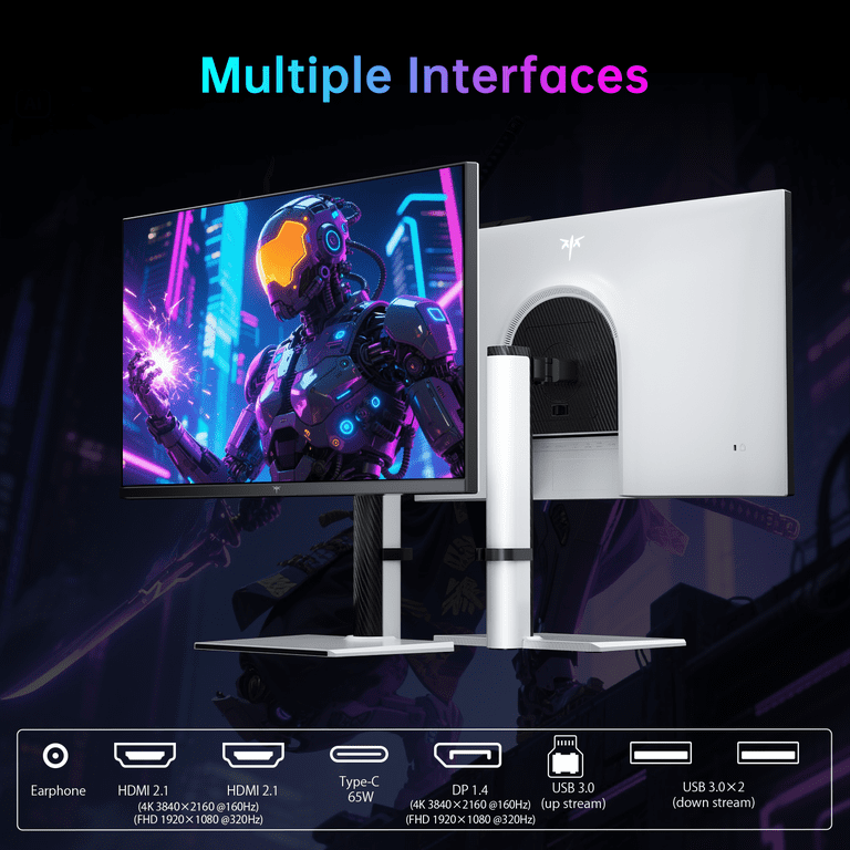 KTC, Gaming Monitor, 27 Inch 4K UHD, HDR 1400, 160Hz - Walmart.com