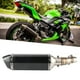 thumbnail image 1 of Pipado Medio De Escape De La Motocicleta, Torque Grande 304 Slip De Escape De Acero Inoxidable En Silenciador De 14.6 Pulgadas De Largo Para El Reemplazo Del Automóvil Para Z250, 1 of 7