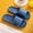 Dark Blue, variant on Babysbule Slippers for Women Ladies Solid Non-slip Soft Bottom Bathroom Household Lightweight Slippers