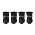thumbnail image 2 of Minizapatos Hot Dog Boot Impermeable Antideslizante Zapatos para mascotas Boot Dog Puppy (Negro), 2 of 9