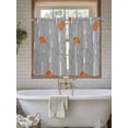 thumbnail image 4 of Boho Geometric Bathroom Window Curtain, Modern Abstract Chic Bohemian Stripes Light Filtering Coffee Kitchen Curtains, Bedroom Living Room Curtains 2 Panel 84"x54", 4 of 6