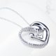 thumbnail image 2 of Collar Con Colgante De Cadena De Cristal De Corazón Para Mujer, Regalos Para El Día De La Madre, Collar Para Mujer, Regalos Para El Día De La Madre seitruly AP005608-00, 2 of 6