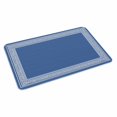 thumbnail image 4 of Dark Blue Greek Key Door Mat Indoor Outdoor,Geometric Greece Ancient Farmhouse Geo Non Slip Welcome Mat with Rubber Backing,Absorbent Front Door Mats Entryway Rug for Home Patio Entrance 16"x24", 4 of 9