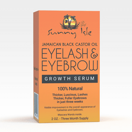Sunny Isle Jamaican Black Castor Oil Eyebrow & Eyelash Growth Serum 2