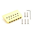 thumbnail image 1 of Sonducket Guitarra eléctrica de 6 cuerdas, sillín de latón, puente de cola dura, juego de piezas traseras de carga superior, accesorios de repuesto para Accesorios para instrumentos musicales Sonducket  OD020234-00, 1 of 6