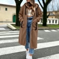 thumbnail image 2 of Rciityk Women's Long Zip Up Hoodie Jacket Oversized Winter Fleece Lined Drawstring Long Sleeve Hooded Cardigan Coat with Pockets, Gifts for Women, 2 of 9