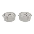 thumbnail image 4 of Adapters 1 Pair Nab Hub Adapters Replacement for  B67 G8M2 Reel To Reel Tape Recorder 10 Inch Opener, 4 of 7