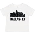 thumbnail image 3 of Inktastic Dallas Texas City Skyline with Grunge Boys or Girls Toddler T-Shirt, 3 of 5