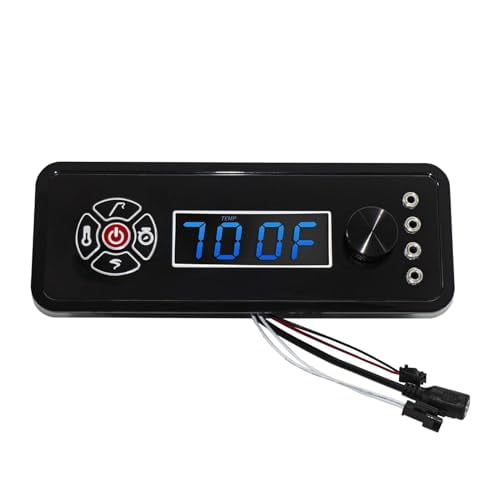 Non-WiFi Grill Controller Replacement for Masterbuilt Gravity Series- Digital Charcoal Smoker Thermostat for Models 560/800/1050 (Part #9904190036, 9904200043, 9904200004)$$Garden & Patio