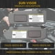 thumbnail image 5 of Left Driver & Right Passenger Side Sun Visor with Light for Toyota, 5 of 5