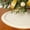 Cream White, variant on Sinkoo 18 Inch Christmas Tree Skirt, Knitted Tree Skirt for Small Medium Xmas Tree, Cream White Tree Skirt, Vintage Tree Skirts, Rustic Farmhouse Christmas Decorations