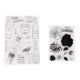 thumbnail image 1 of Sellos de flores, sello de flores 2 piezas para álbumes de recortes para hacer tarjetas para manualidades de papel para regalos hechos a mano LHCER 1, 1 of 8