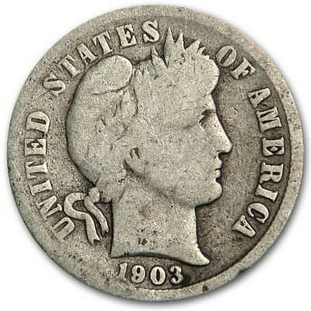 1903 Barber Dime Good/VG