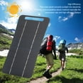 thumbnail image 3 of Solar Panel Charger, 5W 5V Solar Panel Portable Solar Power Charger USB Monocrystalline Solar Panel Module Portable Solar Charger for Camping Travel Outdoor, 3 of 7
