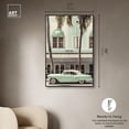 thumbnail image 5 of Art Remedy Retro Travel Photos Canvas, 30" x 45", Black Frame, Vintage Mint Green Cruise, 5 of 7