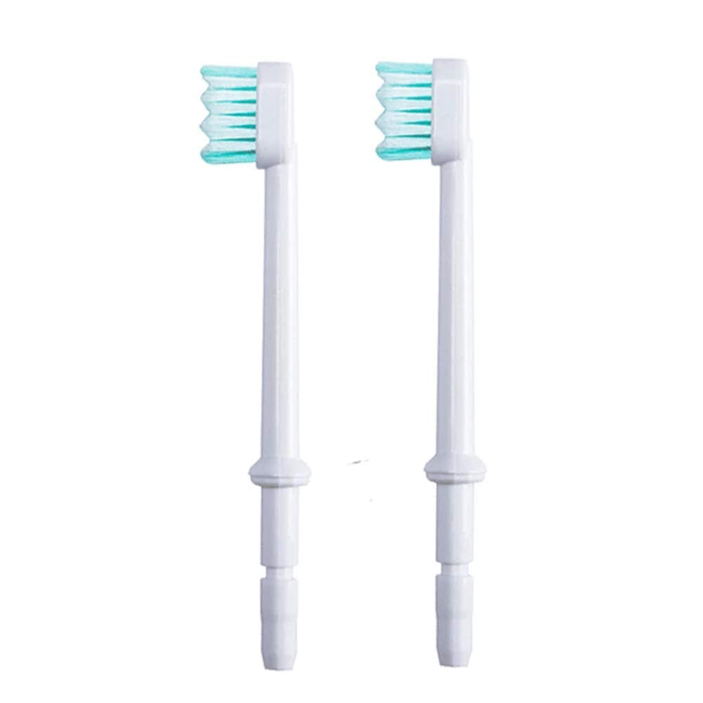 Flosser Replacement Tips for Waterpik Water Flosser, Reach Flosser Refill Heads Replacement Heads for Waterpik, Compatible with Waterpik Oral Irrigator & Dental Flosser (Brush Heads)