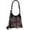 Black, variant on JennyShop Single Shoulder Handbag, Pretty Vintage Chinese Style Tie Dye Rose Flower Bag, Pleated Armpit Bag, Commuting Bag