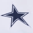 thumbnail image 5 of Men's Mitchell & Ness White Dallas Cowboys White Out Fleece Sweatshirt, 5 of 6