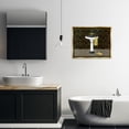 thumbnail image 3 of Stupell Industries Contemporary Bathroom Sink Deco Style Gold Floating Frame Canvas Art, 31 x 25, by Conrad Knutsen, 3 of 7