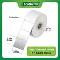 thumbnail image 2 of Etiquetas térmicas Ecotherm, 2.25 x 2 en 6 rollos, 8220, 2 of 7