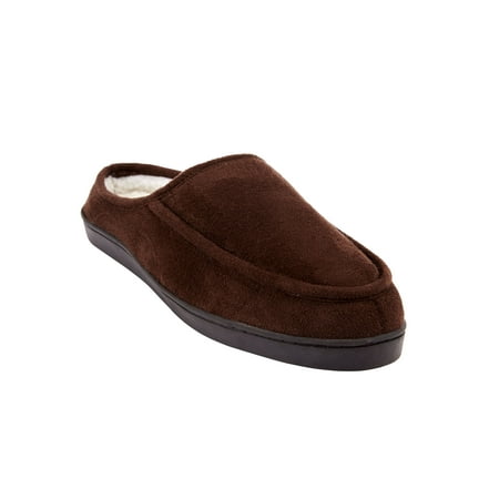 

Kingsize Men s Big & Tall Microsuede Clog Slippers