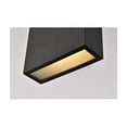 thumbnail image 4 of Raine Integrated LED wall sconce in black, 4 of 5