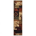 thumbnail image 2 of Oriental Weavers Woodlands Area Rug 9649A Brown Overlapping Bears 7' 10" x 10' Rectangle, 2 of 2