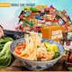 thumbnail image 5 of Ramen Captain Assorted Ramen Variety Bundle. Instant Noodle Box w/Fortune Cookie & Chopsticks - Nong Shim, Nissin, Samyang, Mama, Acecook, Kung-Fu, Ottogi with Extra Mix Brands. (15 pack cup, 5 of 5