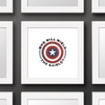 thumbnail image 5 of Gallery Pops Marvel The Falcon And The Winter Soldier - Wield The Shield Wall Art, White Framed Version, 12" x 12", 5 of 5